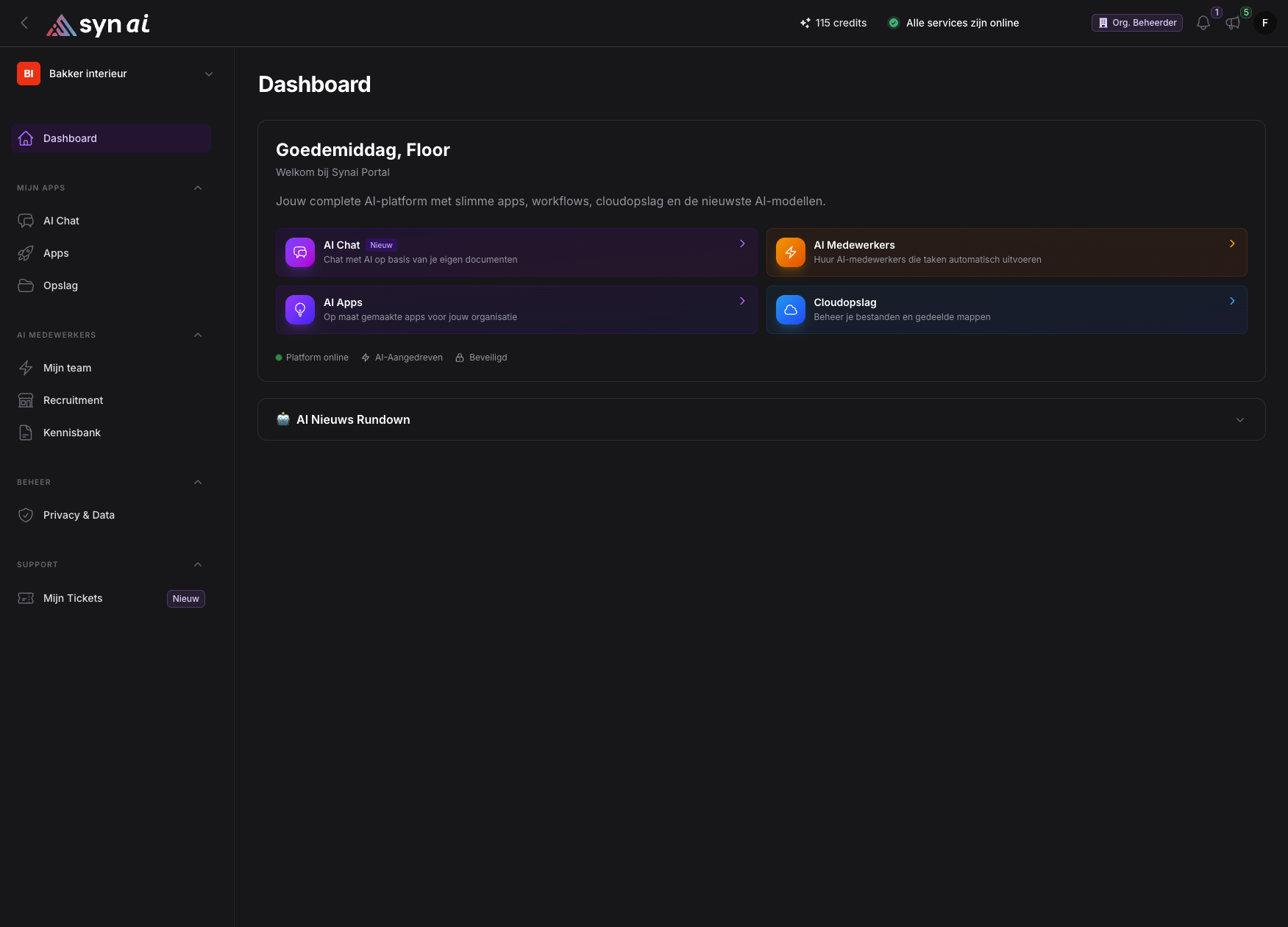 Verfrissend eenvoudige software