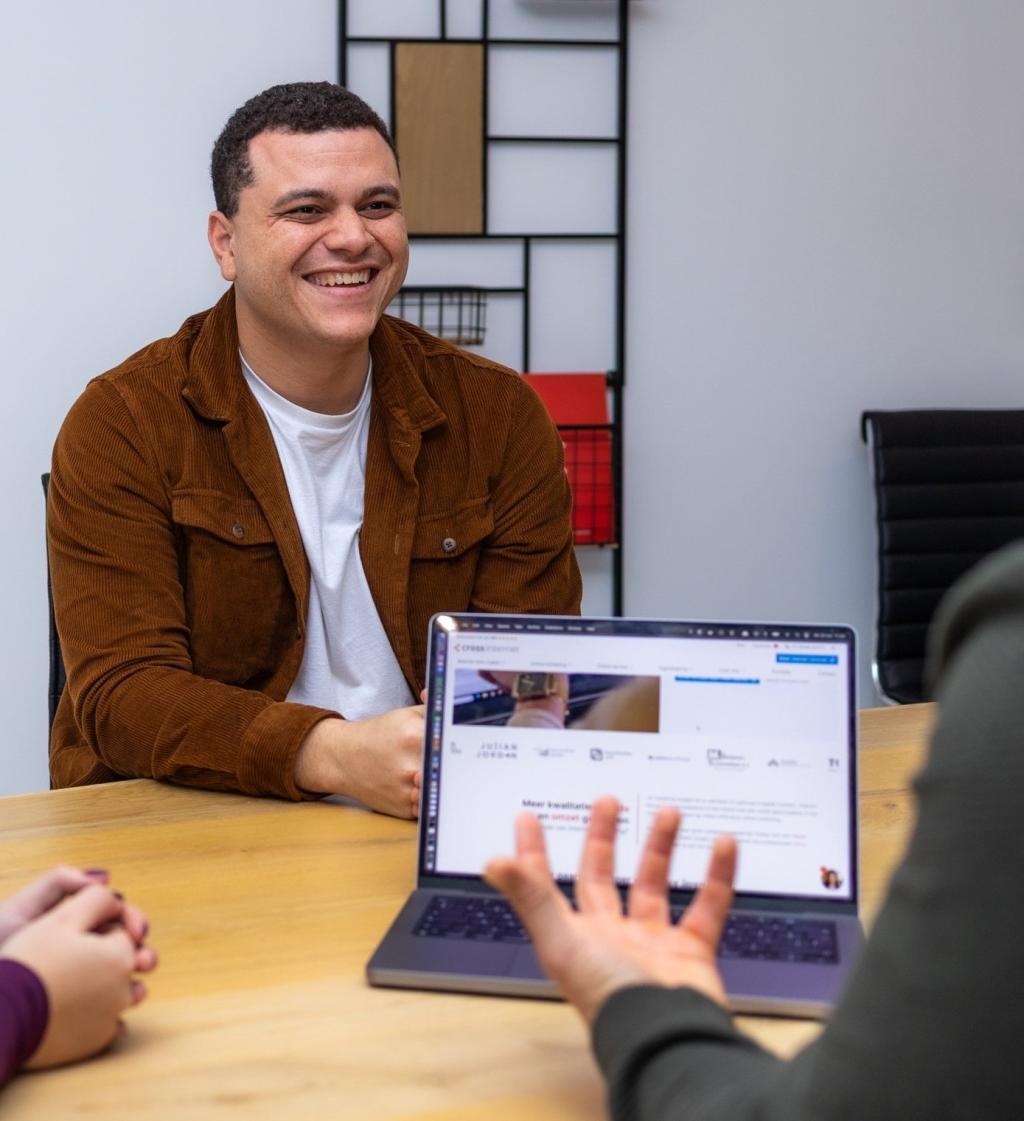 AI klantenservice collega